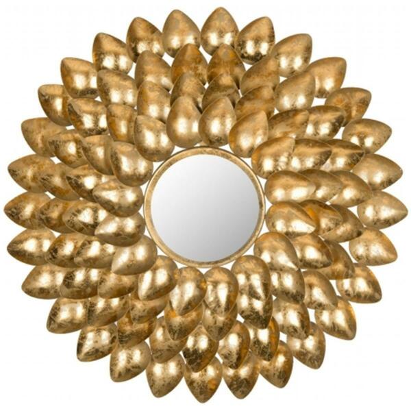 Safavieh Woodland Sunburst Mirror- Antique Gold - 29 x 1.5 x 29 in. MIR4029A